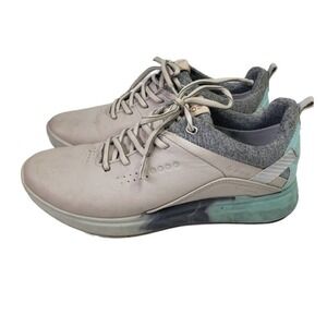 Ecco S-Three‎ Spikeless Gore-Tex Golf Shoe Women's 37 6 Taupe Beige Mint